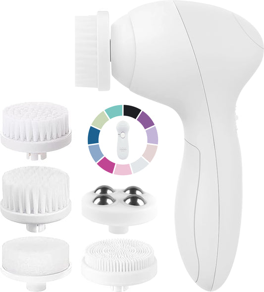 Facial brush 5 in 1, Pearl