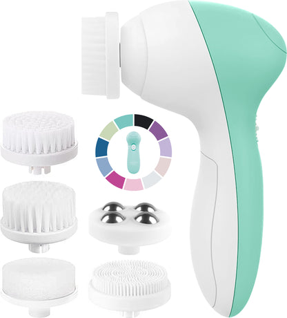 Facial brush 5 in 1, Opal